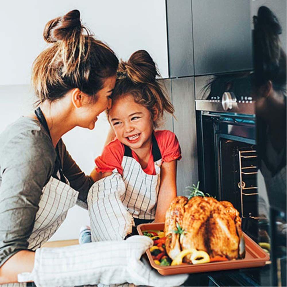 Crisp Kitchen Colander Stainless Steel Fries Food Oil Strainer Oven Mesh Frying Basket Baking Tray