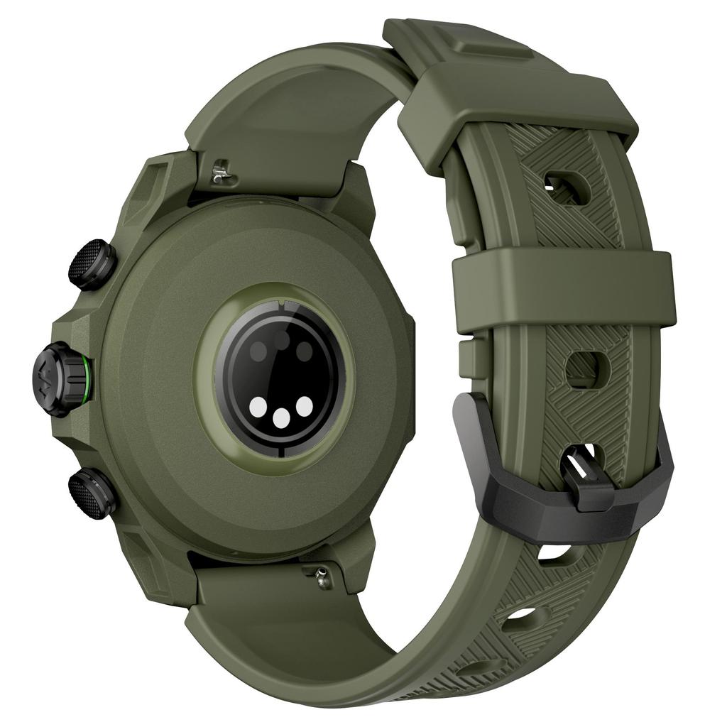 Black Shark GS3 1.43-inch Touchscreen Outdoor Sports Smartwatch with GPS,Bluetooth Connectivity,wireless charging,AI Watch Face,and Detachable Strap.