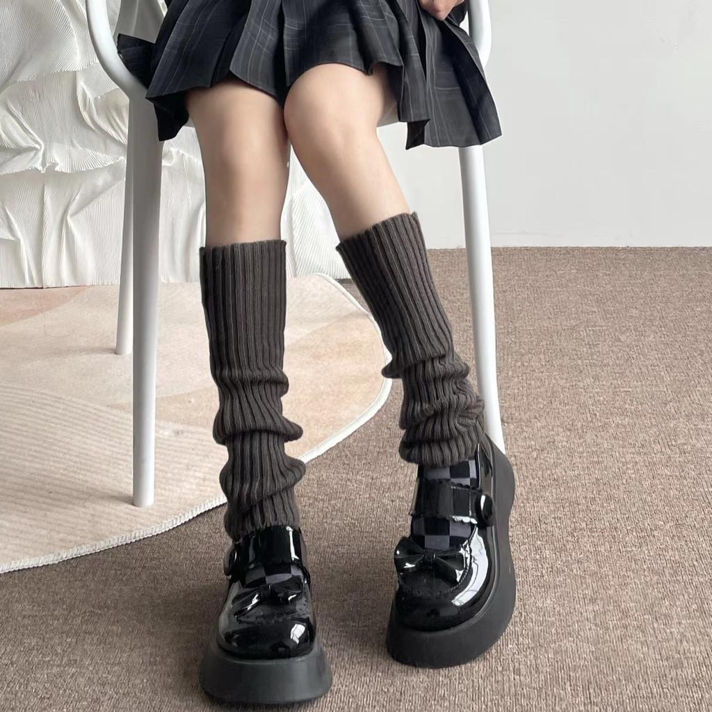 Herbst Winter Mode Oberschenkelhohe Stiefelsocke Locker Lang Über Knie Socken Japanischer Stil Lolita Mädchen Cosplay Beinwärmer für Damen XL