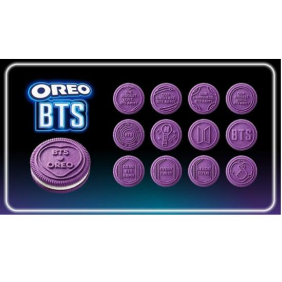 2026 BTS × OREO Hotteok Flavor 100g Korean Limited Edition Cookie Snack | K-POP Collaboration