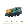 Battery Operated Electric Train Set Magnetic Locomotive for Wooden Tracks