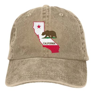 Flag New California Republic Multicolor Hat Peaked Women's Cap Personalized Visor Windproof Hats