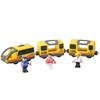 Kids Electric Train Toys Set Train Diecast Slot Toy Fit Standard Wooden Train Track Railway Gift For Children