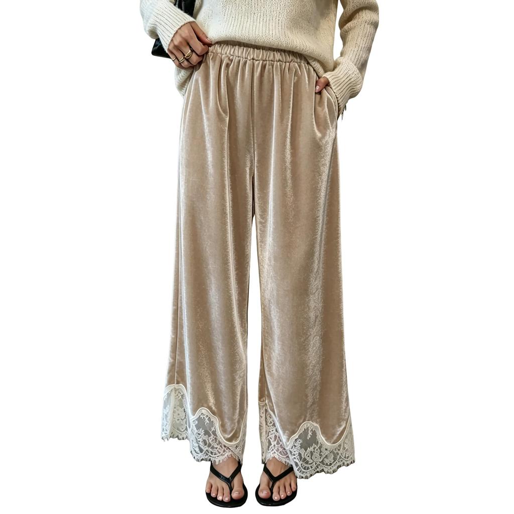 Women's High Waist Wide Leg Yoga Pants Color Casual Athletic Sweatpants for Workout
