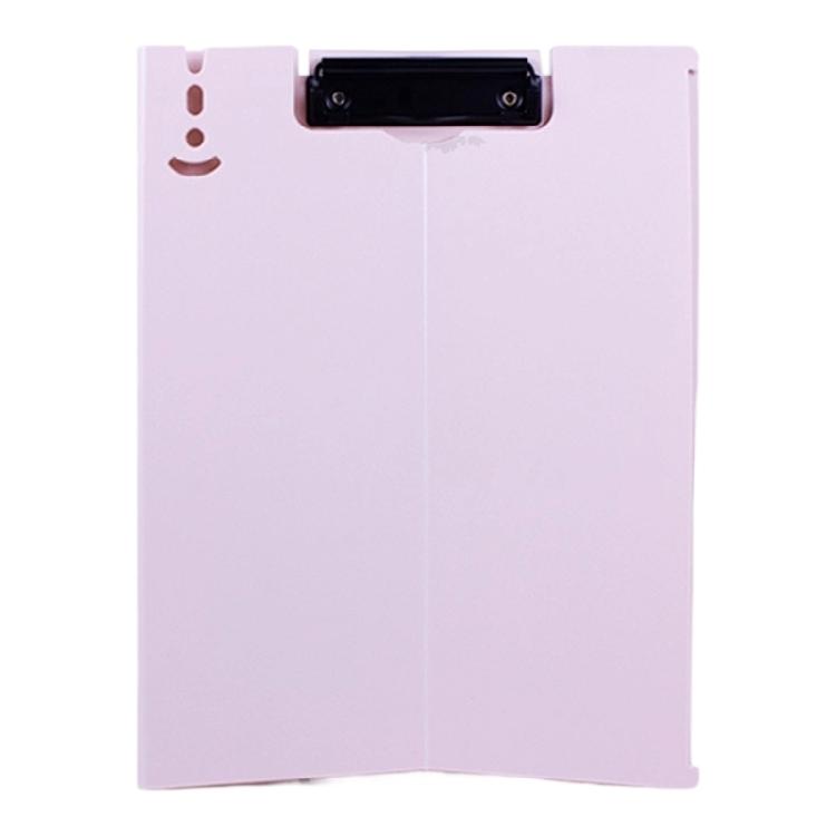 Foldable Document Clipboard Standing up Clipboard Writing Pad with Metal Spring Clips For Office School Travel 233x320mm