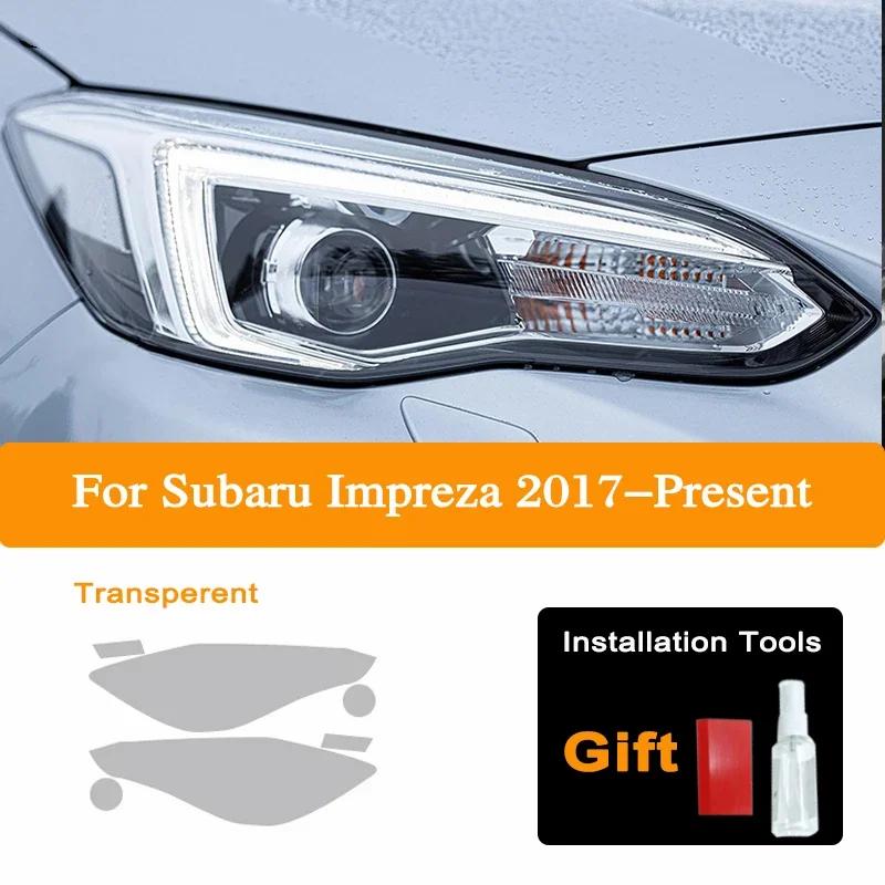 2x Pro Subaru Forester WRX BRZ Outback Legacy Impreza Auto TPU Ochranná fólie na světlomety Průhledná nálepka na světlomety Ochrana