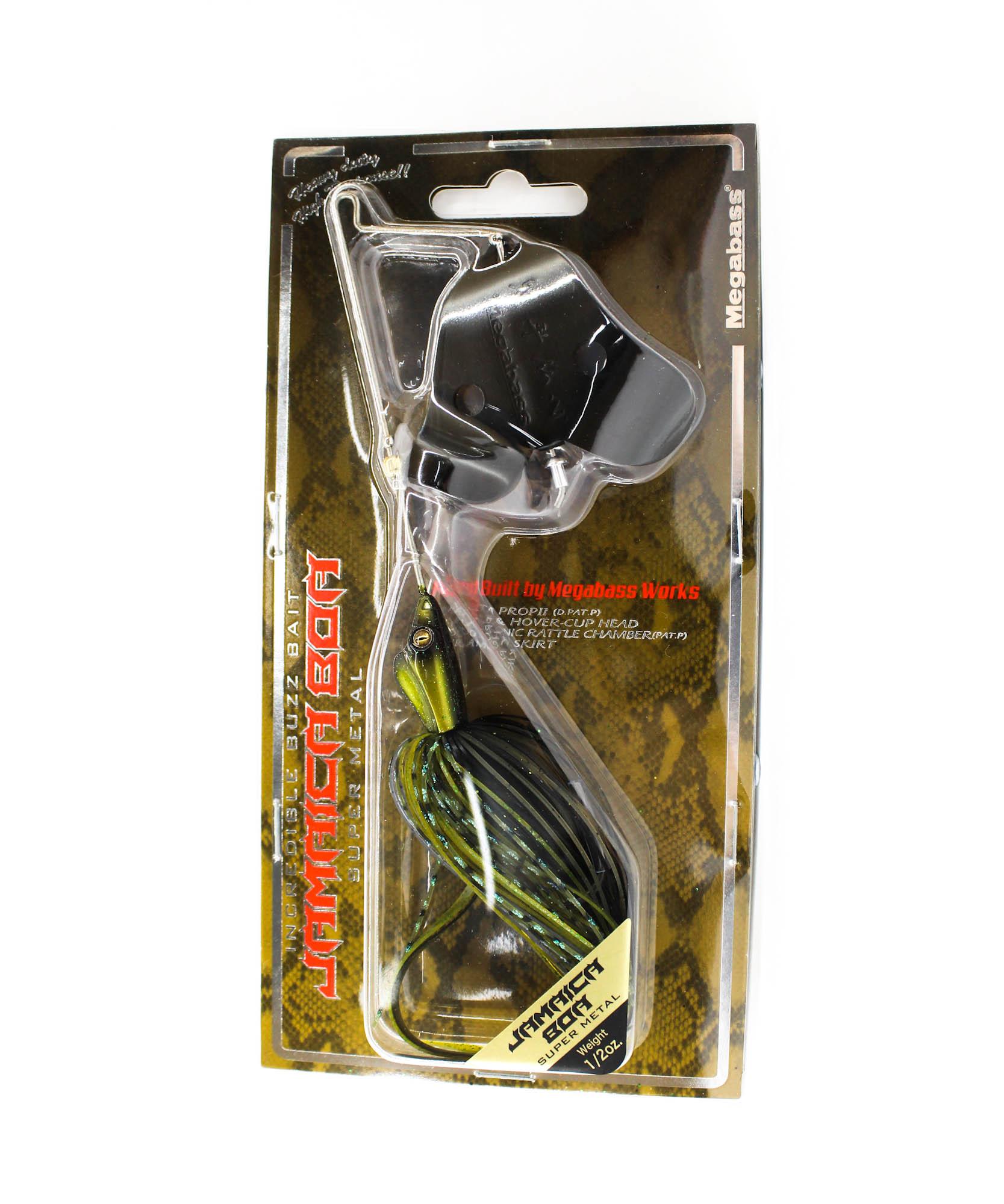 

Megabass Jamaica Boa 1/2 oz Buzzbait Sinking Lure Green Pumpkin (4286)