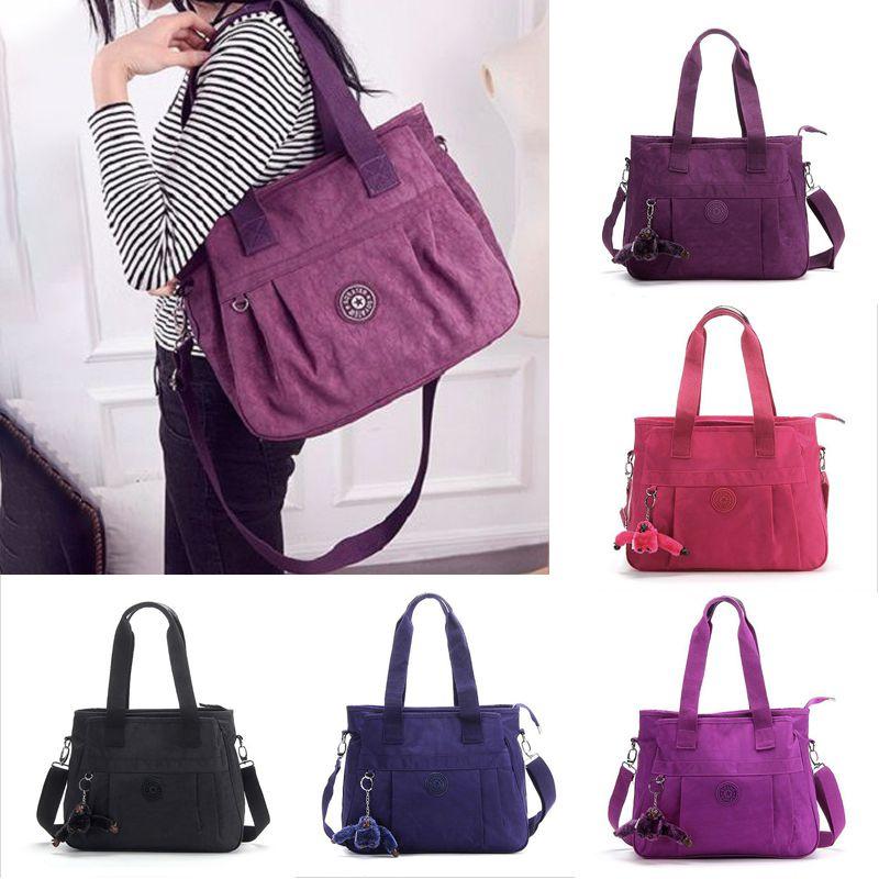 Stylish Large Capacity Nylon Women Handbag Shoulder Crossbody Messenger Tote Bag