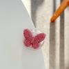 Magnetic Rhinestone Butterfly Phone Stand and Airbag Holder