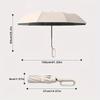 Strong Windproof Automatic Umbrella - Fully Auto Open/Close Large Folding Parasol with UV Protection & Ring Handle, Heavy Duty Travel Umbrella
