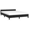 Vidaxl Struttura Letto Senza Materasso, Nera, 140X200 Cm, Velluto