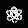 Alumina Ceramic Grooved Round Tube Sterilization Corn Lamp Base