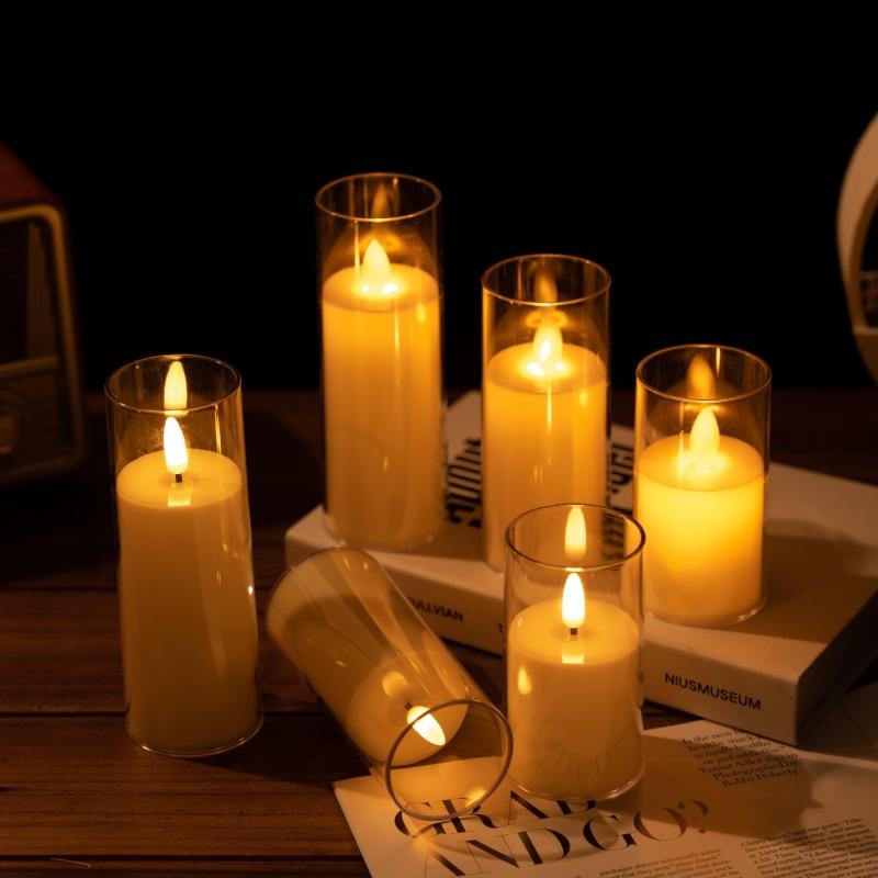 DOITOOL 24 Candele LED A Forma Di Cuore Rosse - Senza Fiamma A Batteria Per Matrimoni