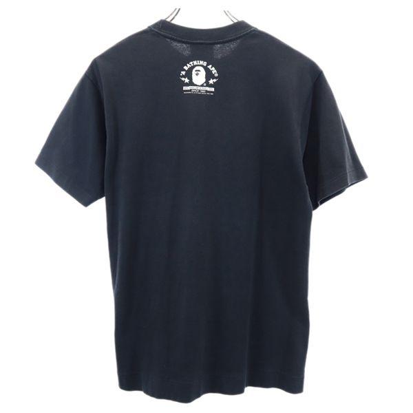 A BATHING APE made in Japan Baby Milo Print Short sleeve Crew neck T-shirt Men's Used