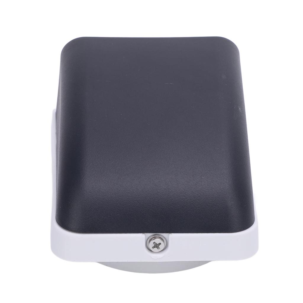 Marine Intake Exhaust Cowl Ventilator 3in Stylish Look Enhanced Airflow Sturdy Boat Vent Cover for RV Yacht Black and
