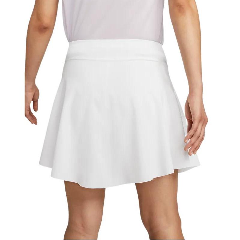 Nike Dri-Fit Buzunar Lateral Uni Pantaloni Scurți Încorporați Fustă Sport Casual Confortabilă Fuste Femei Alb DD0351-100