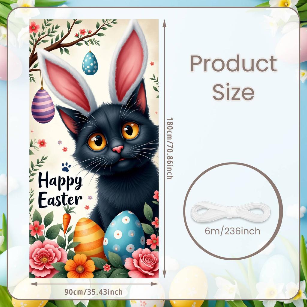Easter Egg Display Vintage Truck Religious Easter Backdrop Spring Easter Background Plaid Border For Family Gathering Church