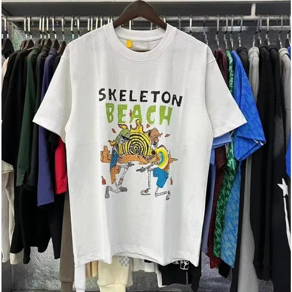 Hand-painted INS Splash Letter Round Neck T-shirts Mens T Shirt Depts Womens Tshirts Graphic Tee Clothes Over Size Plus Size Top