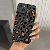 Leopard Design Stylish Pink Pattern Phone Case For iPhone 15 14 13 12 11 Pro Max Mini XS XR X 7 8 15 Plus SE 2022 Soft Cover