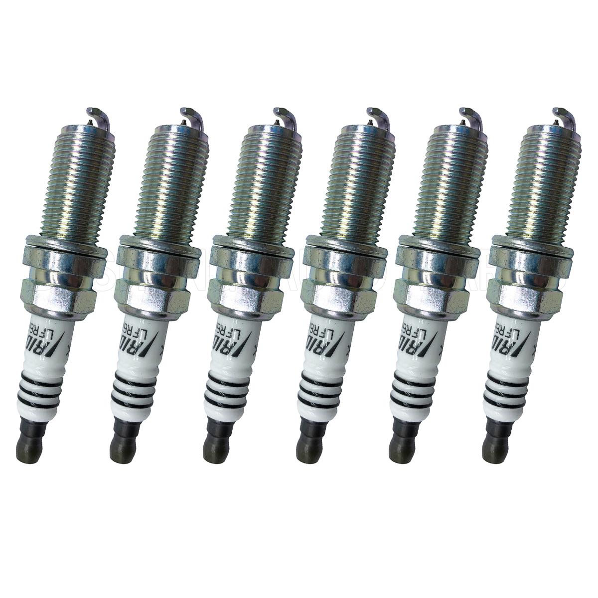 6 Pieces/lot Spark Plug OEM LFR6AIX-11 6619 90048-51185 22401-5M016 for FIAT SEDICI 2006-2014 for HONDA CIVIC 2006-2012 LEXUS ES 6 Pieces
