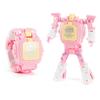 Hot! Cartoon Transformable Robot Electronic Wristwatch Digital Display Watch Child Boy Girl Toy