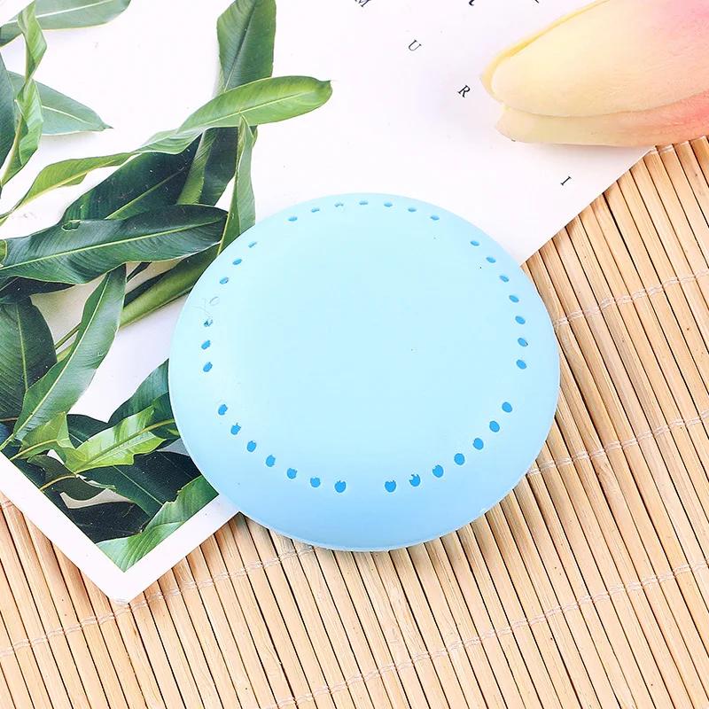 

Ароматерапия, аромат, стойкий дезодорант, принадлежности для ванной комнаты, шкаф для спальни, автомобиля, дома, туалета, дезодорант, однотонный круглый освежитель