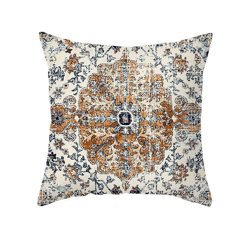 B&B Hotel Musterzimmer Heimdekoration Sofa Quadratisches Kissen Luxus Ethnisch Palaststil Retro Persischer Stil