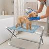 Anti-Scratch Folding Pet Grooming Hammock Quick Drying Cat Bathing Rack  Home Use