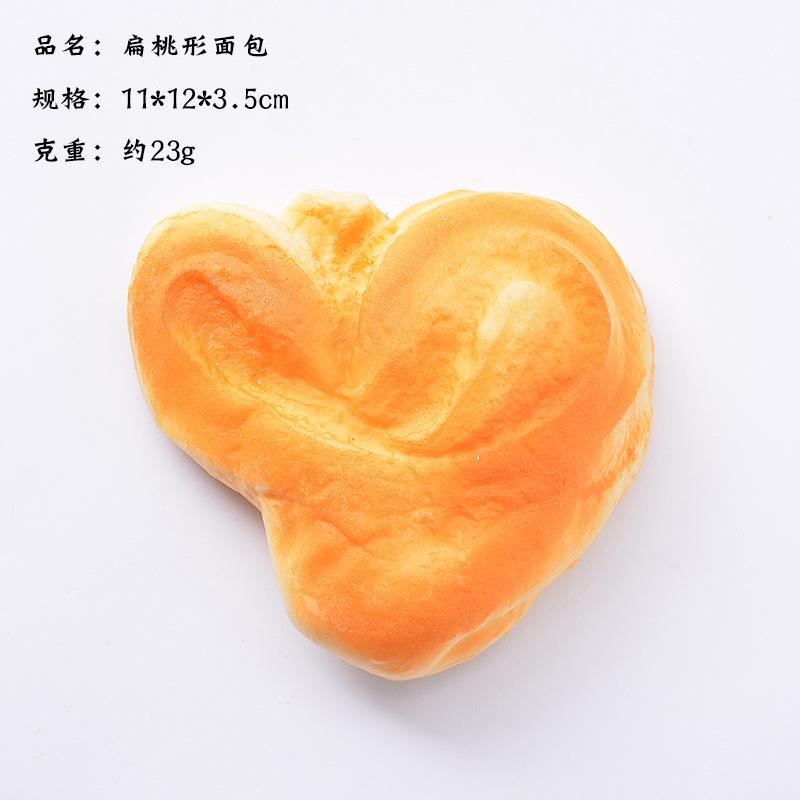 Pane Artificiale Sollievo dalla Pressione Impastare Sollievo dallo Stress giocattolo Cibo Finto Accessorio per Fotografia Modello per Vetrine e Armadietti fidget toy regali