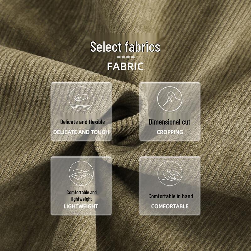 Izzue HK Amerikanische Retro Cordjacke für Herren