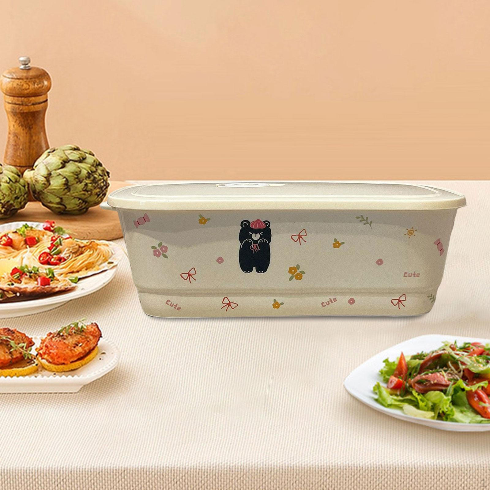 

Центральный бак 3 предмета Контейнер для приготовления пищи Пикник Талат для кухни Bear