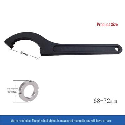 Carbon Steel Hook Wrench