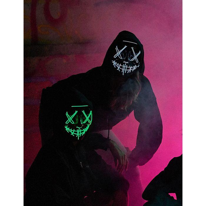 Accessory - Luminous Green LED Mask Adult