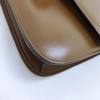 [Pre-Owned] Classic Box Gold Buckle Polished Calfskin Tofu Square Crossbody Shoulder Bag Medium - Good #155E0KD