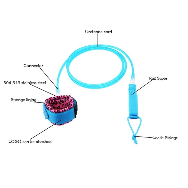 Surfing Foot Rope Surfs Leash Stand Up Paddle Board Leg Rope Wrist Strap Surfboard Leash Surfing Leg Rope Surfing Leash