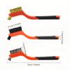 3-piece Stainless Steel Brush Set, Brass Cleaning Brush, Polishing and Rust Removal Brush, Metal Filament and Burr Removal Tools for Home Use