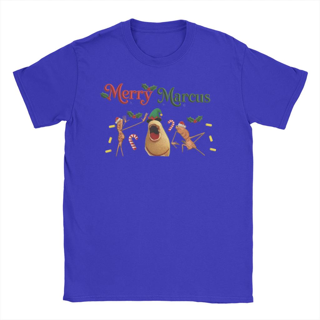 Funny Marcus The Worm for Men Women T Shirt Merry Christmas Funny Tee Shirt Short Sleeve O Neck TShirt Cotton Gift Clothing