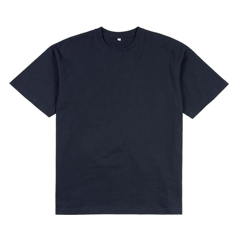 Herr | 240g Högkvalitativ Ren Bomull Casual Mångsidig T-shirt för Både Män och Kvinnor, Snabbtorkande Andningsbar Bas T-shirt