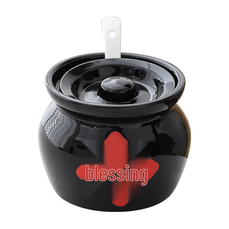 Ruhan 400mL Ceramic Double Boiler Stew Pot Set