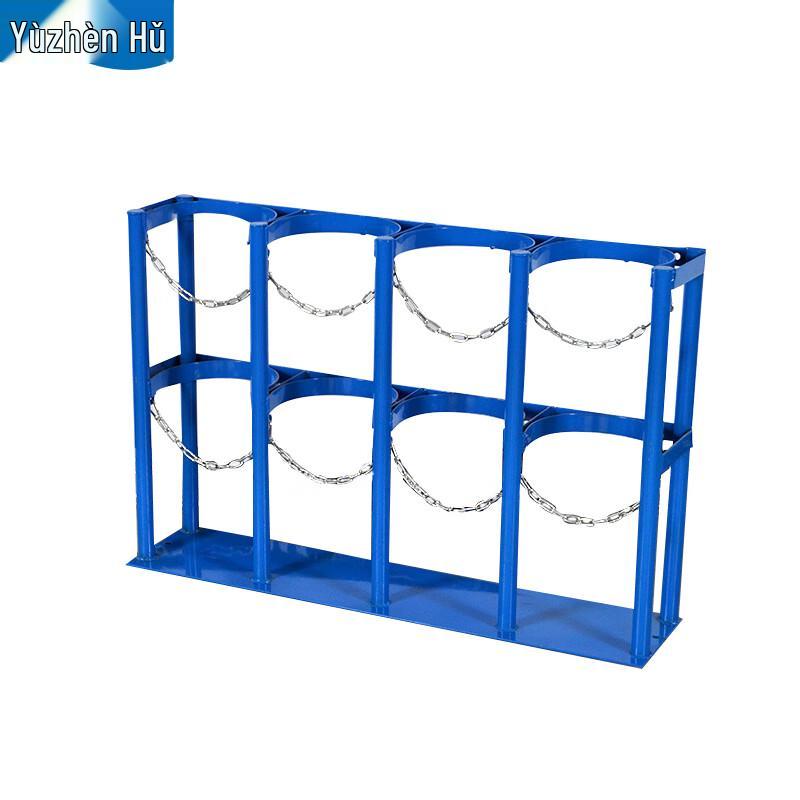 Four-Bottle Gas Cylinder Storage Rack