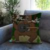 S-Sassy the SasquatchS Cushion Cover Comfortable Reversible Pillow Cover Ideal for Car Sofa Bedroom & Beyond