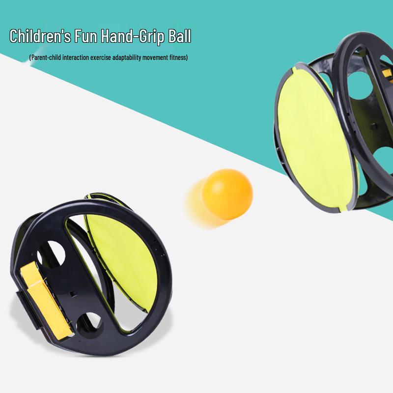 Kids' Grip Ball: Outdoor Fitness & Educational Toy for Family Catch and Throw Games