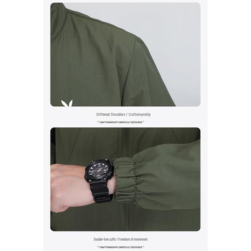 PLAYBOY Men's Windproof Stand-Collar Jacket