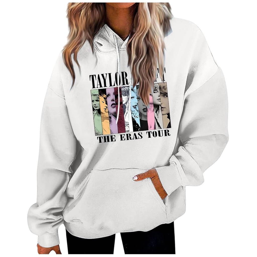 Women's Fashion Daily Versatile Casual Crewneck Sweatshirts Daily Long Sleeve Patchwork Top Sweatshirts