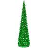 Scalable Foldable Woolen Grass Spiral Christmas Tree