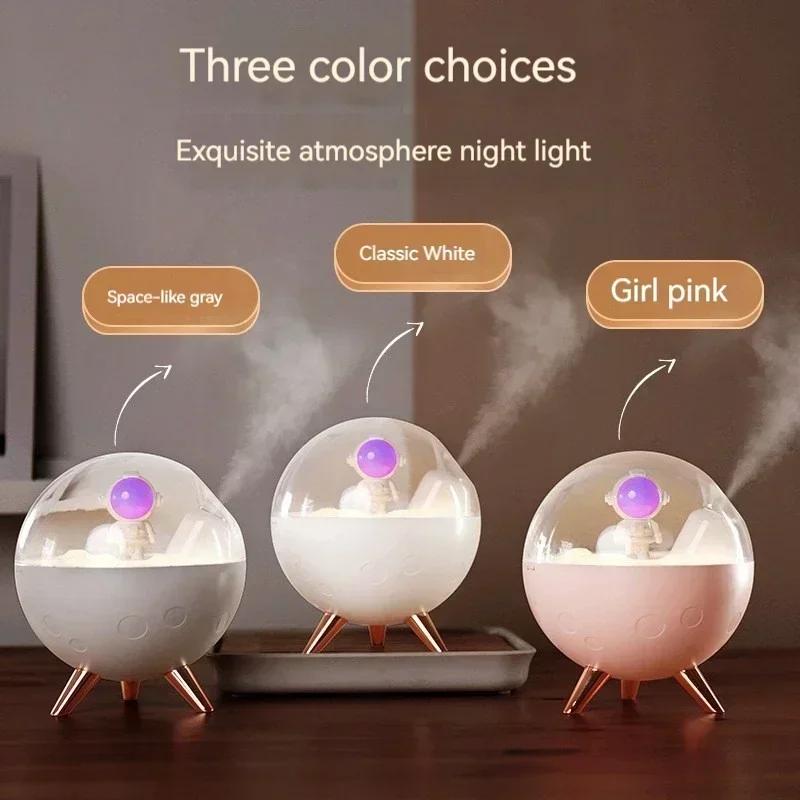 Home Bedroom Hydration USB Desktop Wireless Small Spray Astronaut Humidifier Essential Home Office New Astronaut Humidifier