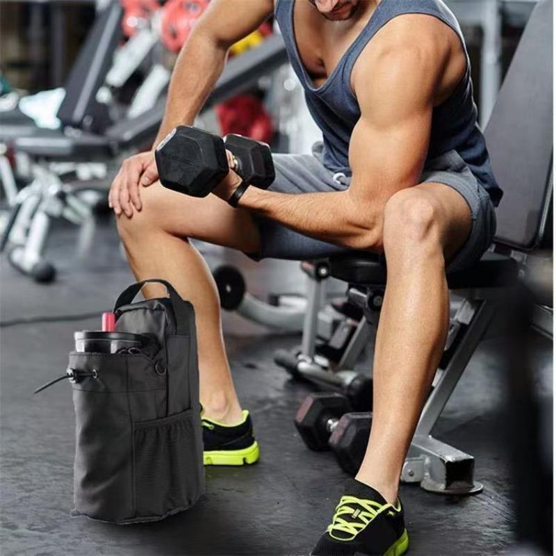 Super Strong Magnetic Gym Bag for Phone Water Bottle Portable Fitness Storage Sports Accessories