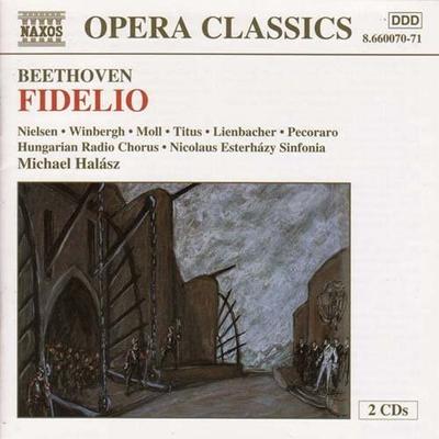 CD BEETHOVEN, MICHAEL HALÁSZ, NICOLAUS - Beethoven: Opera Fidelio Op. 72 86600701 Japan ObiClassical Used