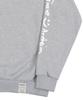 GRAVER [Unisex] Elbow Drawing Logo Smile Sweatshirt_Gray
