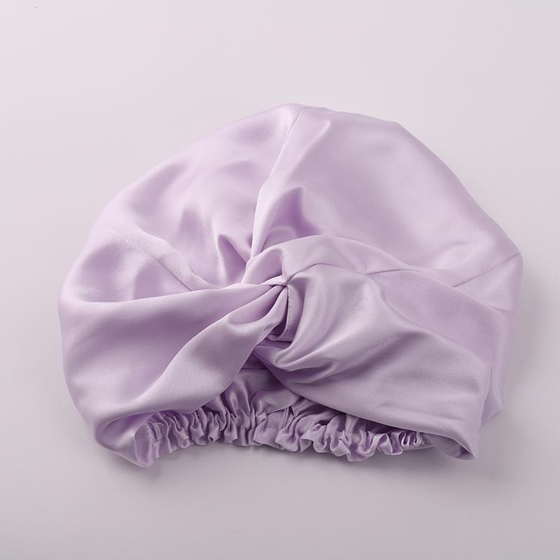Mulberry Silk Night Cap 19 Momme Women's Solid Sleeping Hat Night Sleep Cap Hair Care Free Shipping World Wide